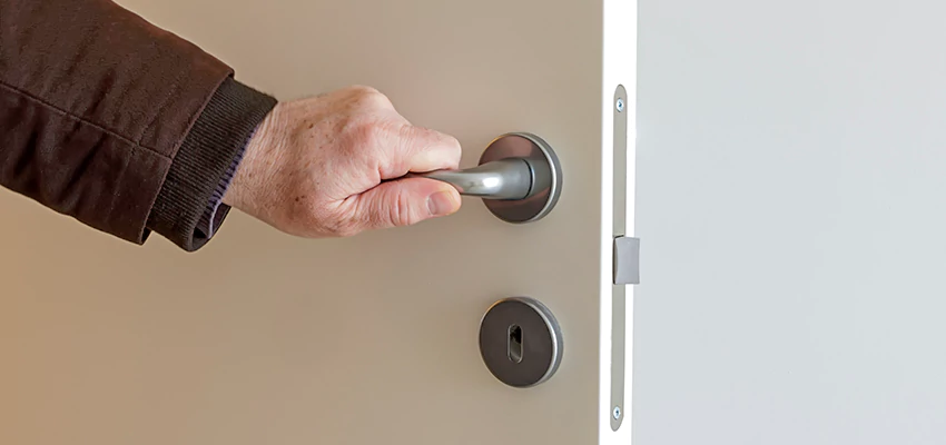 Restroom Locks Privacy Bolt Installation in Algonquin