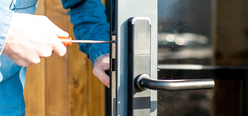 Aluminium Door Lock Replacement in Algonquin